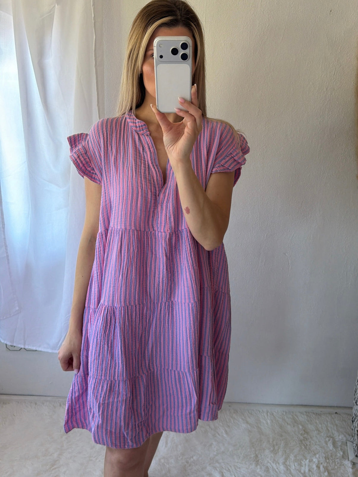 Vestido Mini Rayas Elvira