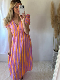 Vestido Maxi Rayas Gabriela