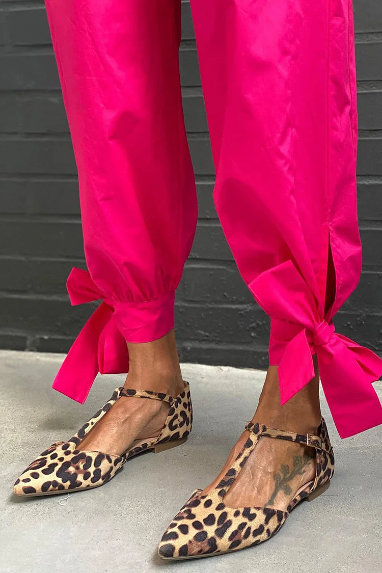 Bailarinas Estampado de Leopardo