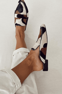 Mocasines Patchwork Estampado Animal