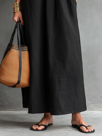 Vestido Maxi de Escote Cuadrado Gaia