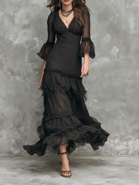 Vestido Maxi Elegante Valentina