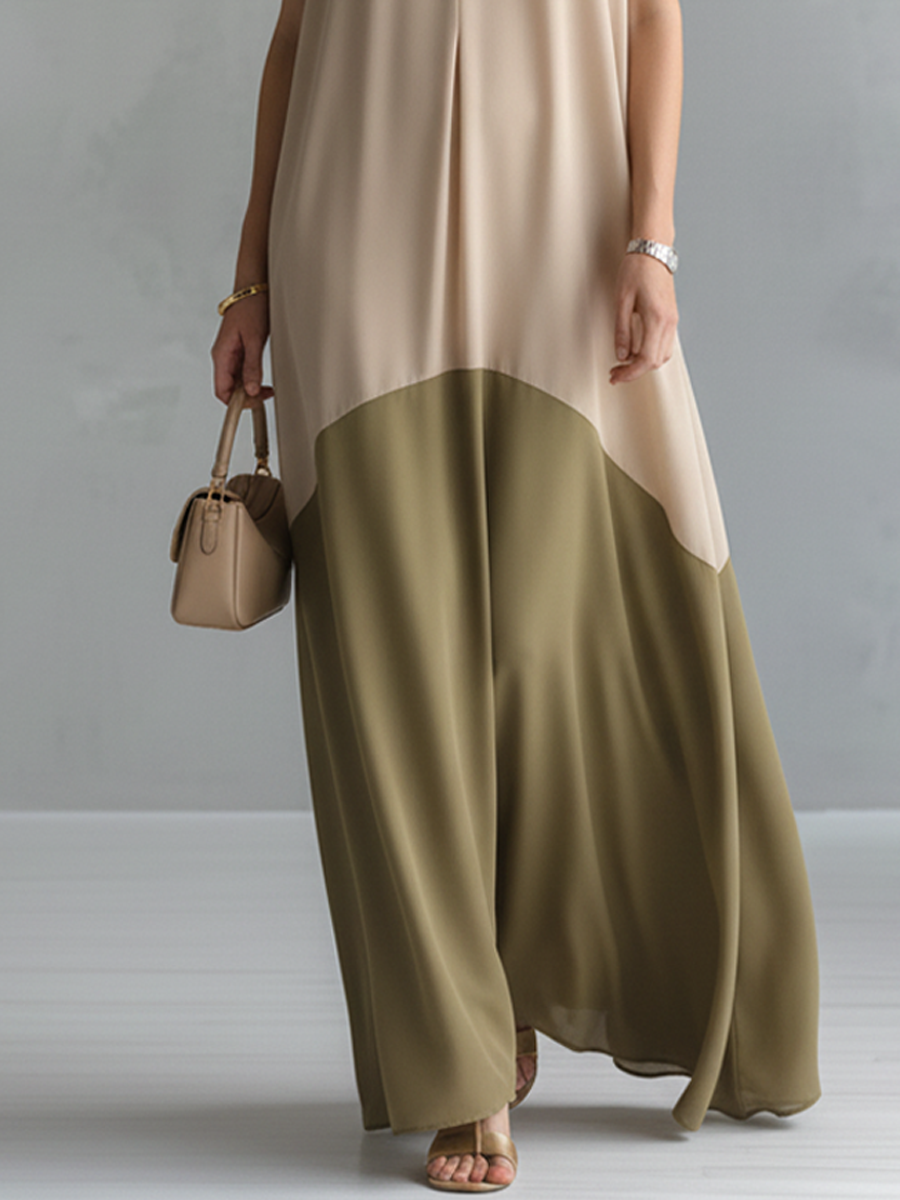 Vestido Maxi Elegante Violeta