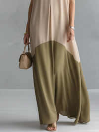 Vestido Maxi Elegante Violeta