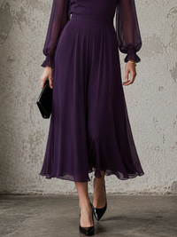 Vestido Maxi de Cuello Alto Xenia