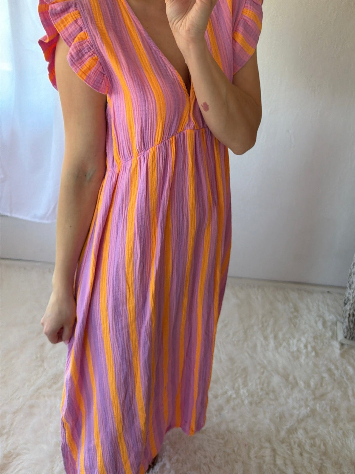Vestido Maxi Rayas Gabriela