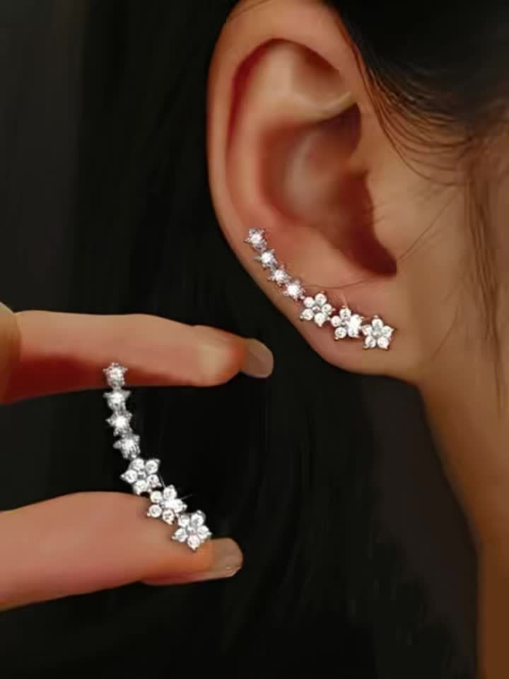 Pendientes a Flor