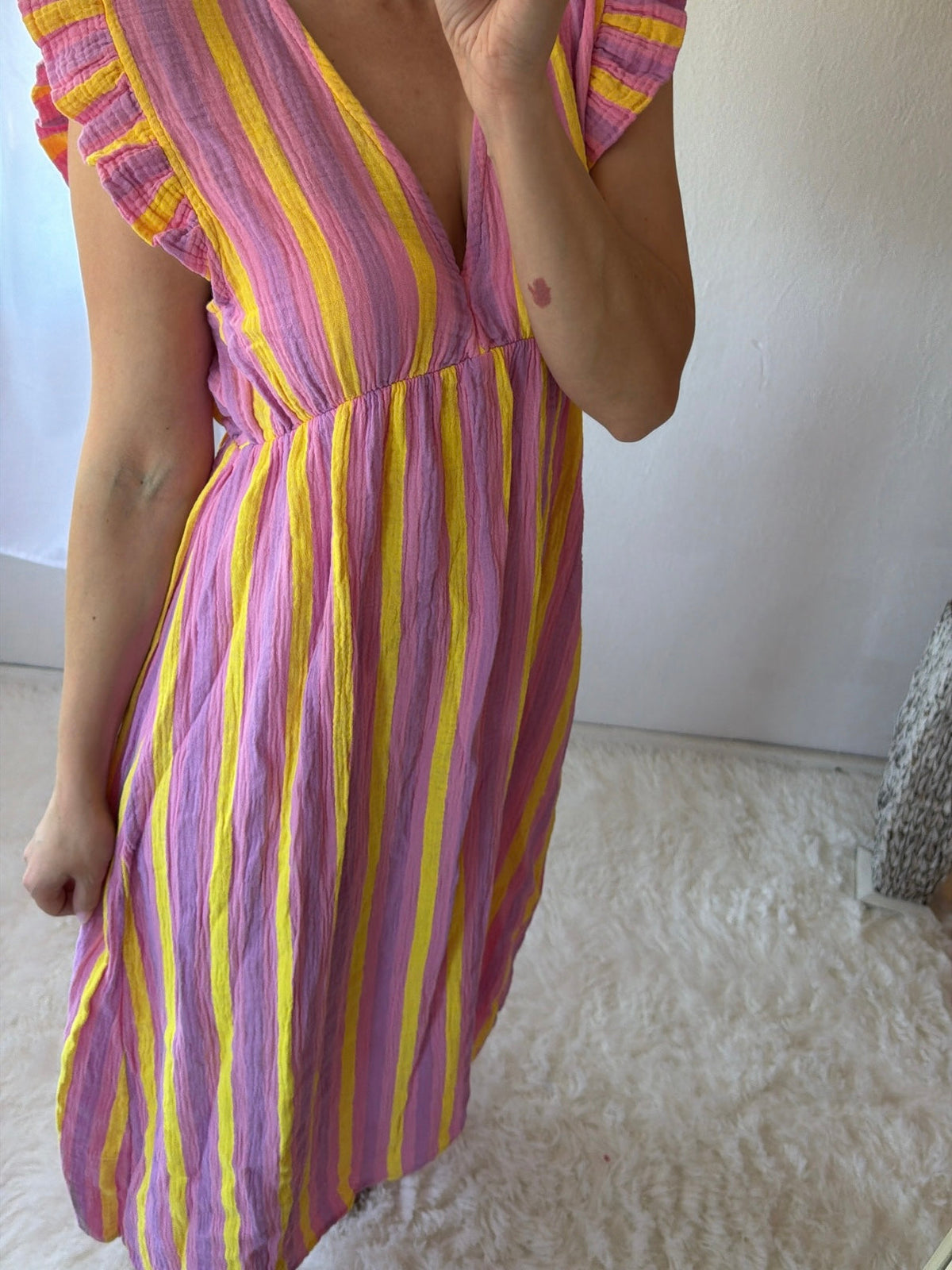 Vestido Maxi Rayas Andrea