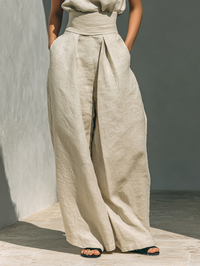 Conjunto Top Tirantes Pantalón Ancho