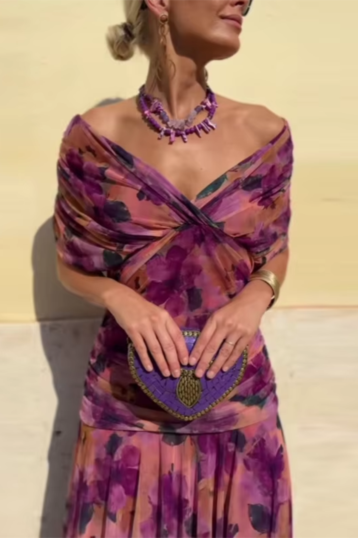 Vestido Largo Floral
