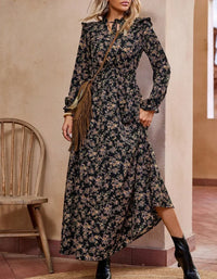 Vestido Maxi Floral Nadia