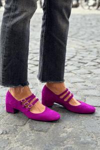 Sandalias Violeta Multi Correa Bicolor