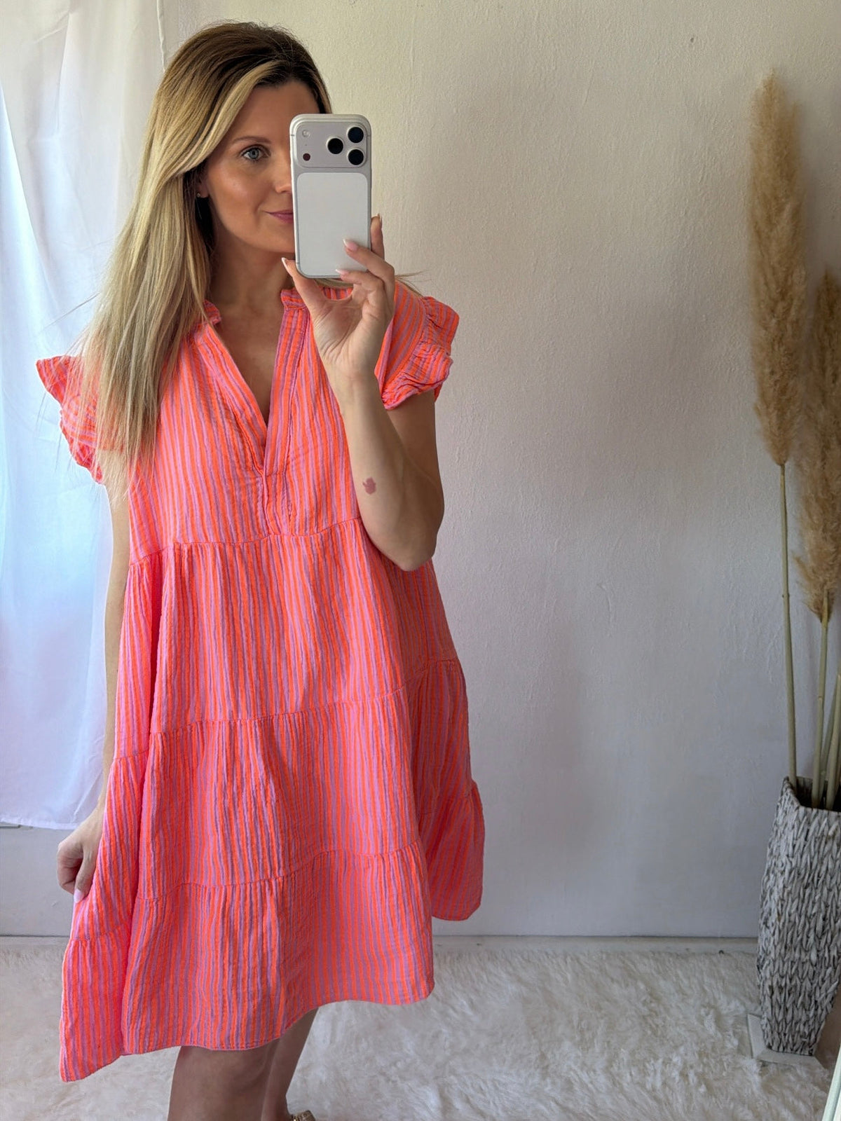 Vestido Mini Rayas Paloma