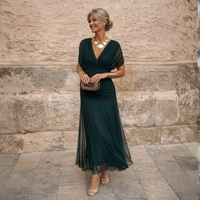 Vestido Largo con Hombros Descubiertos