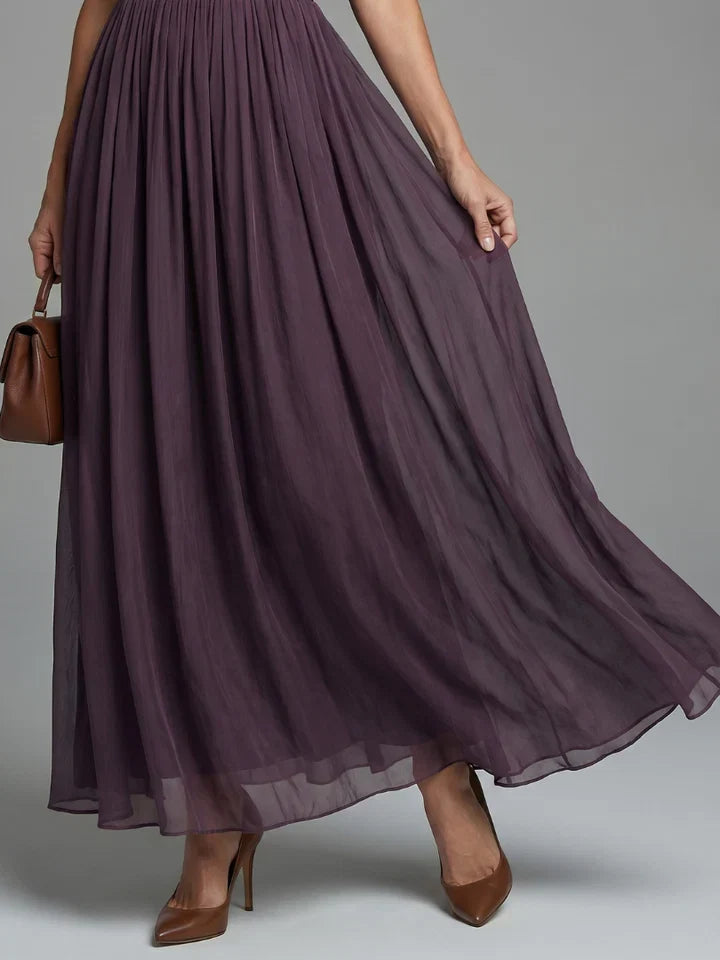 Vestido Largo Lila