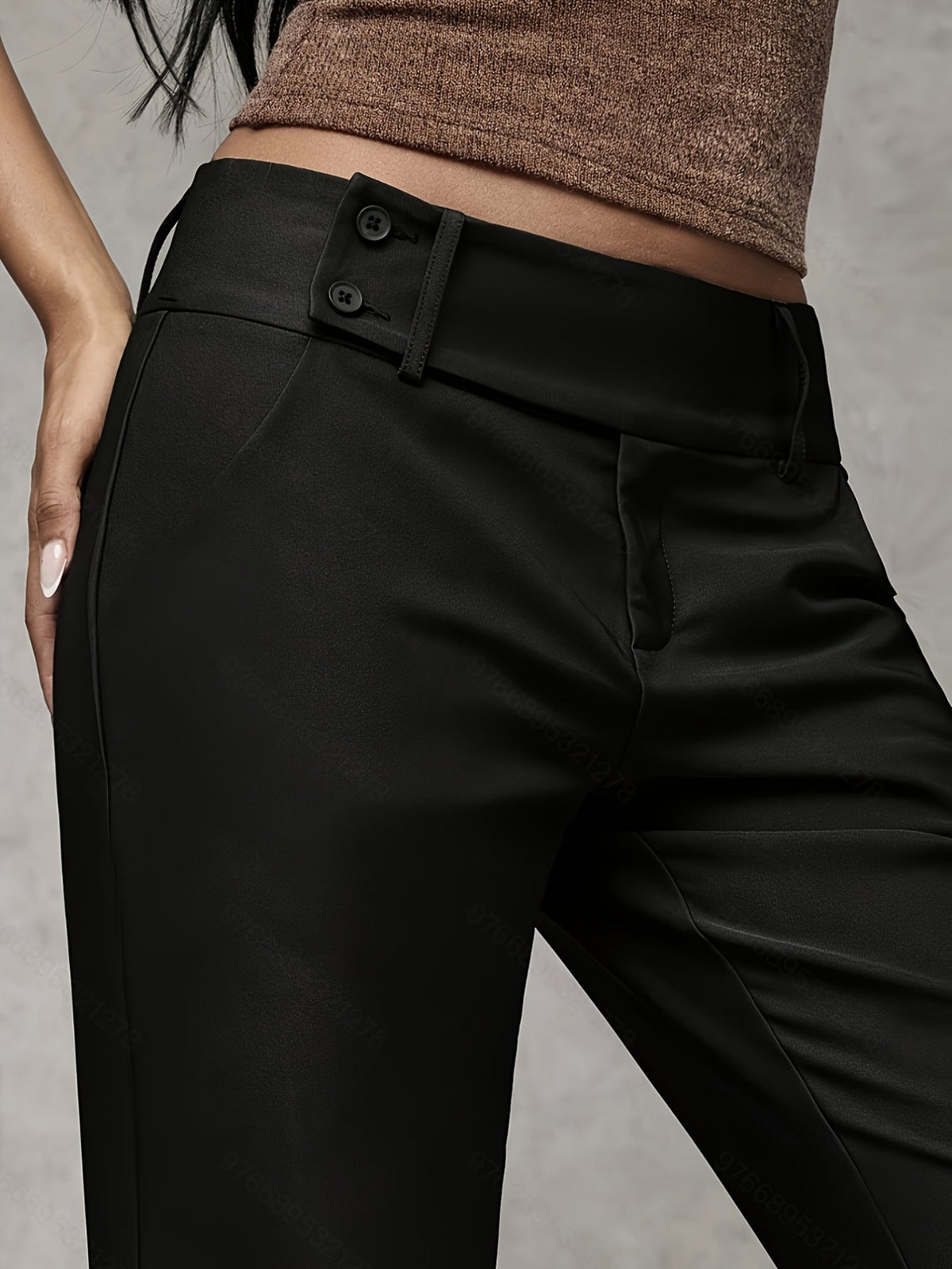 Pantalón Ancho Cintura Alta