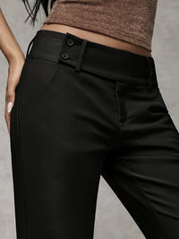 Pantalón Ancho Cintura Alta