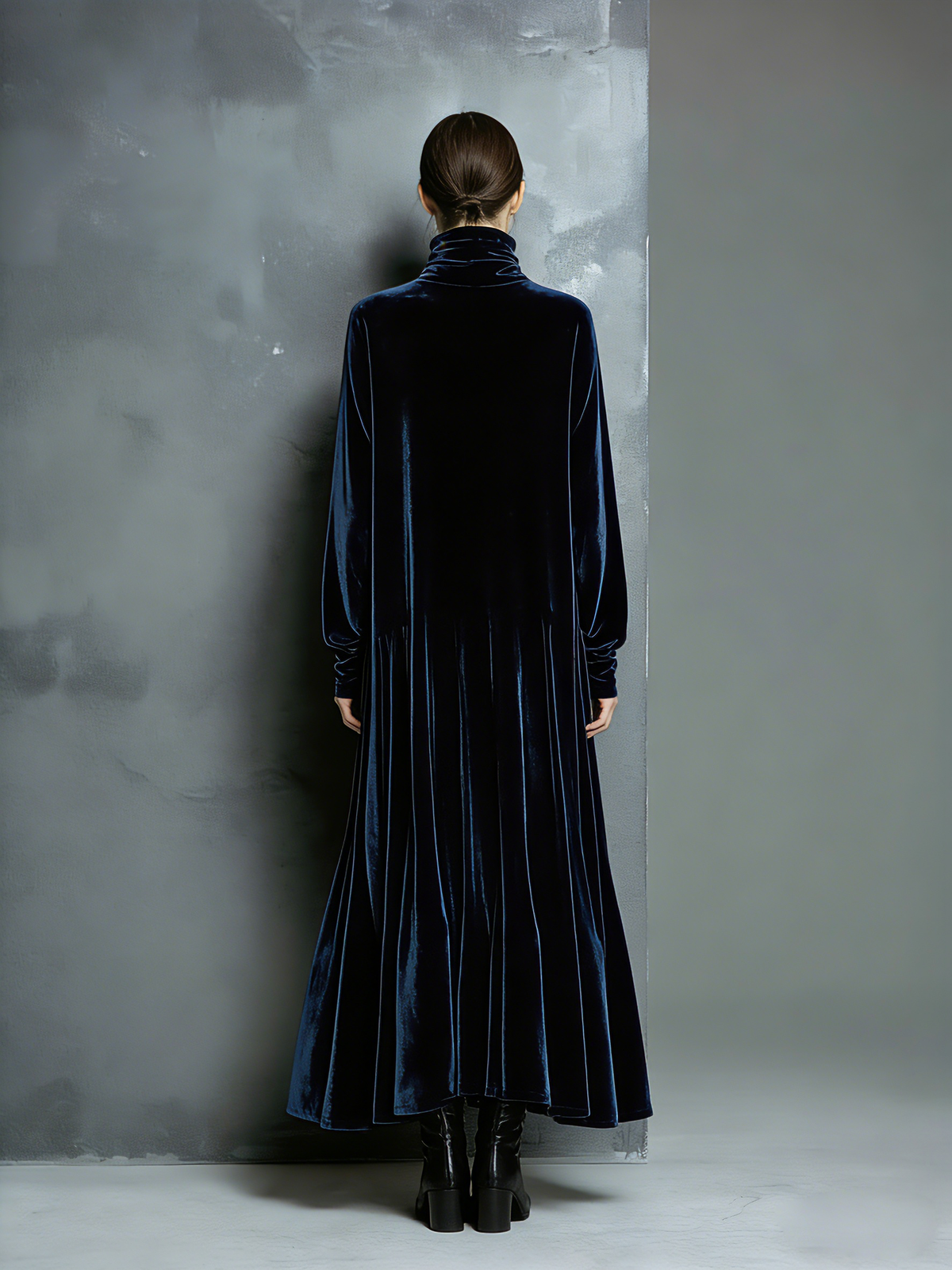 Vestido Maxi de Cuello Alto África