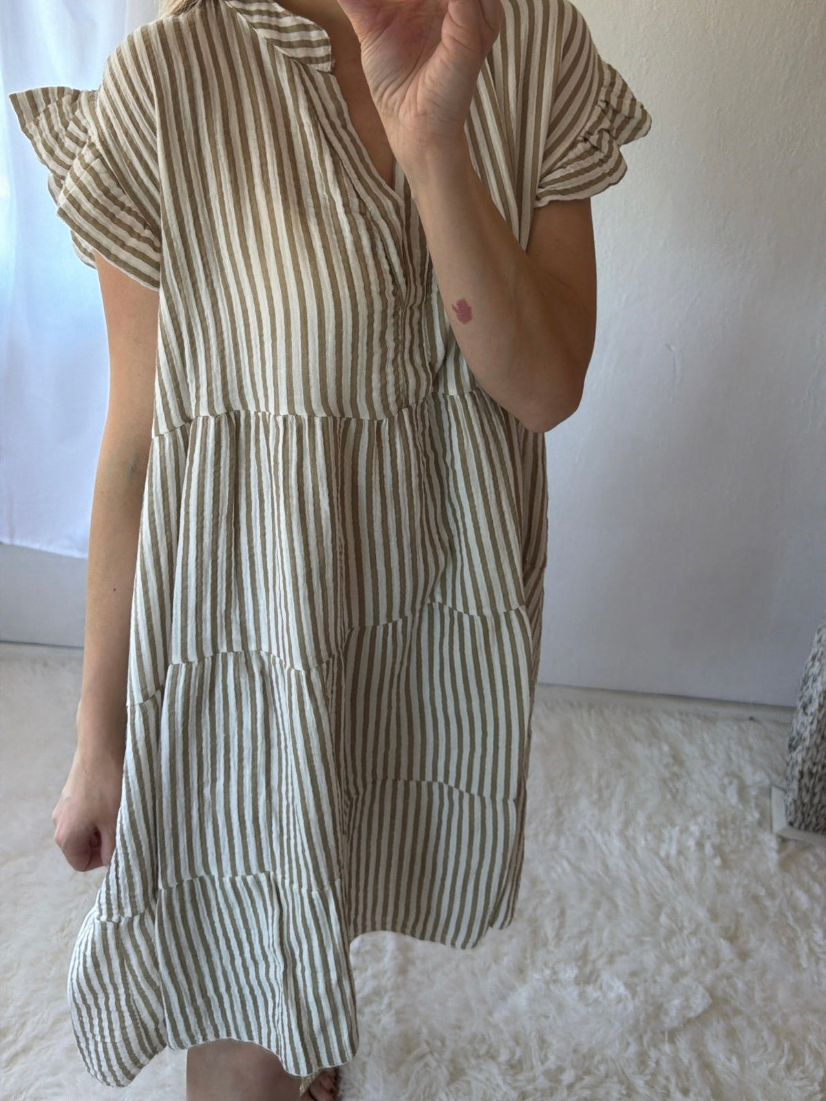 Vestido Mini Rayas Alma