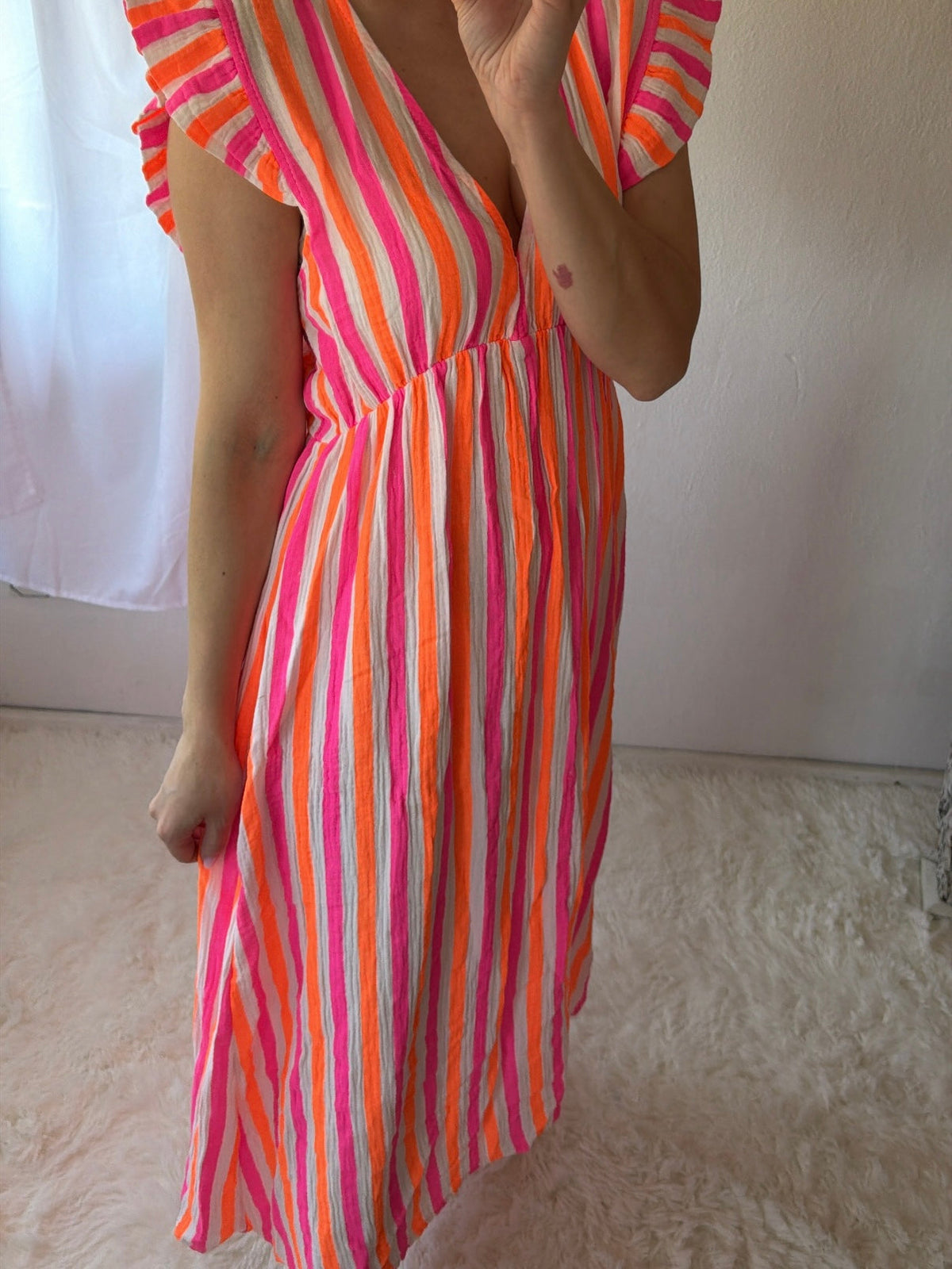 Vestido Maxi Rayas Isabel