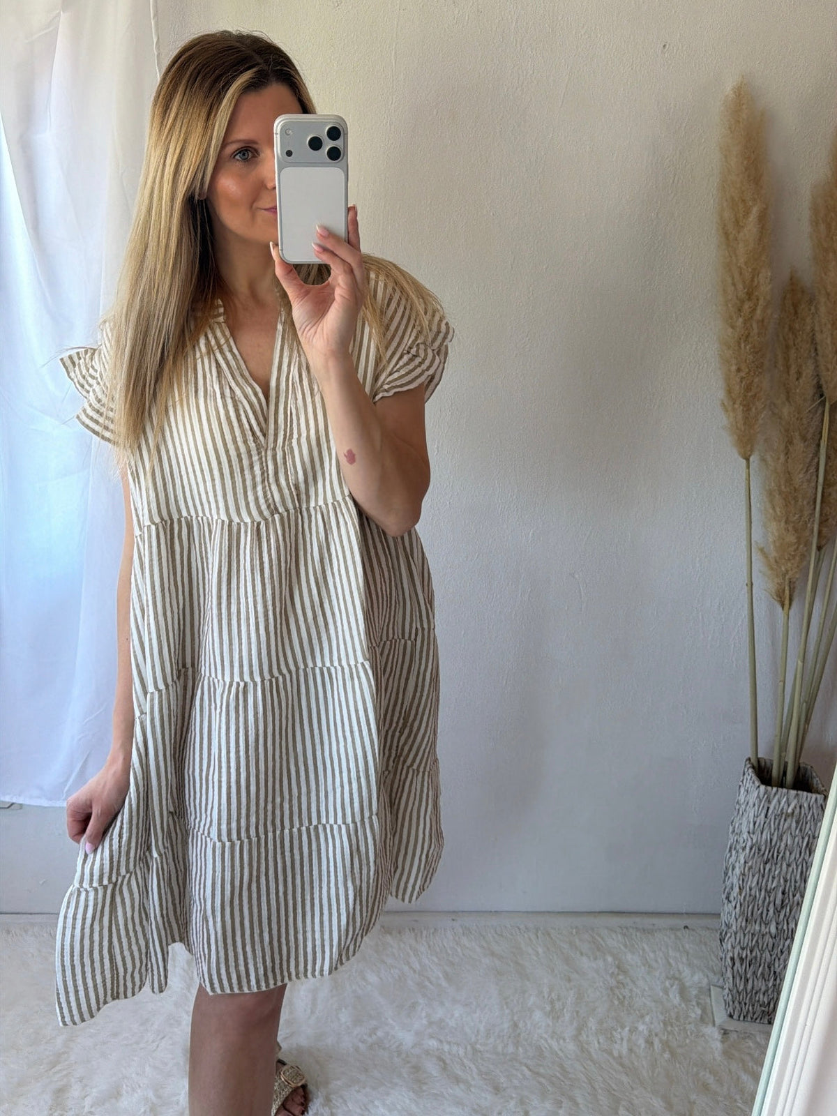 Vestido Mini Rayas Paloma