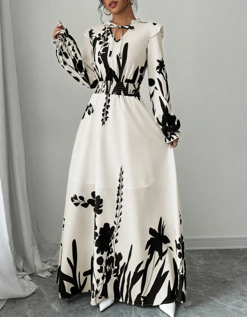 Vestido Maxi Floral Nadia