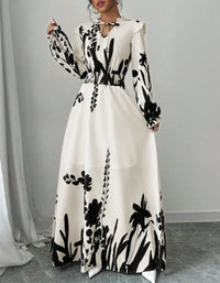 Vestido Maxi Floral Nadia