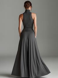 Vestido Maxi Halter Ariadna