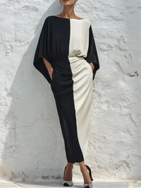 Conjunto Dos Piezas Blanco Negro