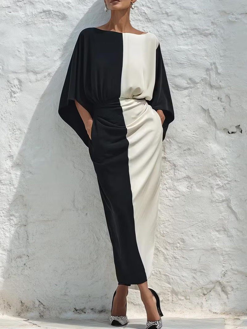 Conjunto Dos Piezas Blanco Negro