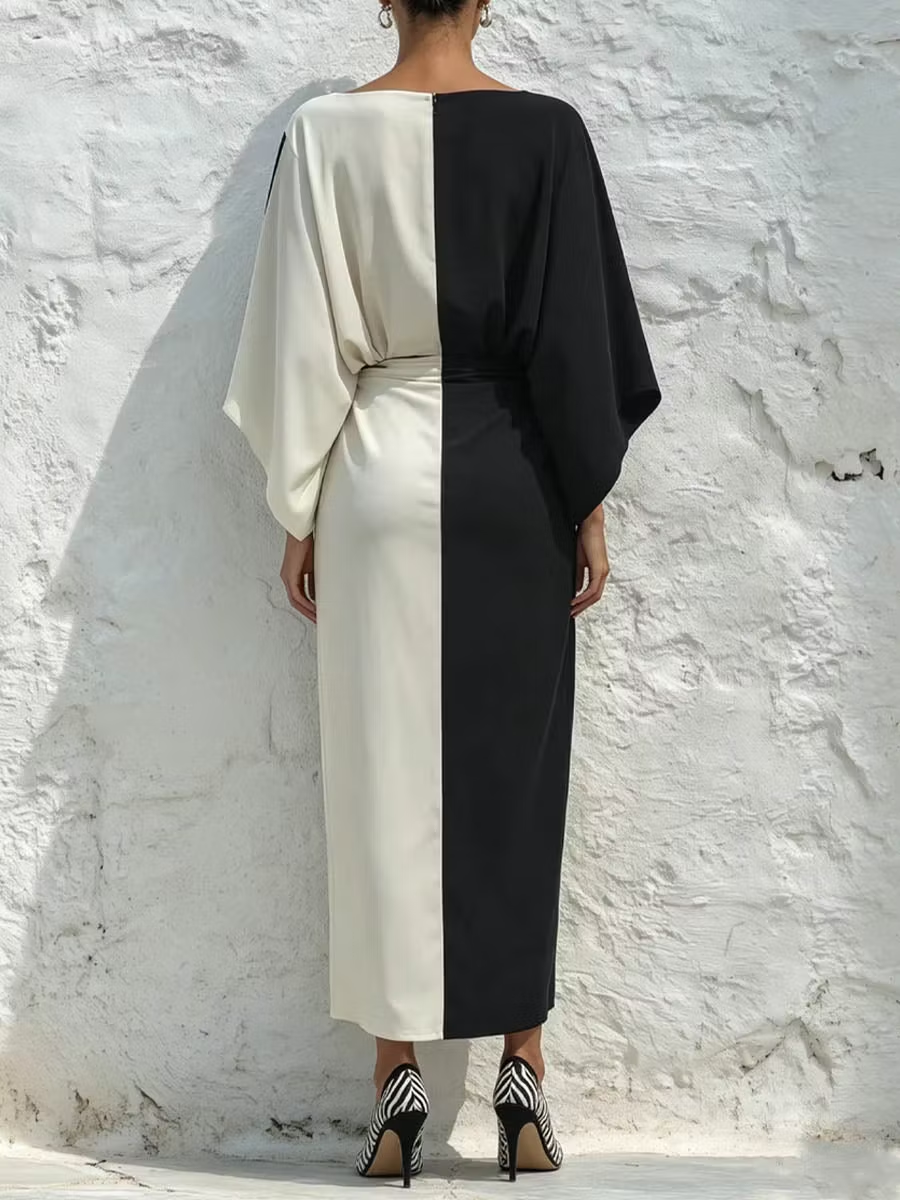 Conjunto Dos Piezas Blanco Negro