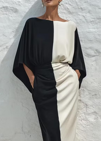 Conjunto Dos Piezas Blanco Negro