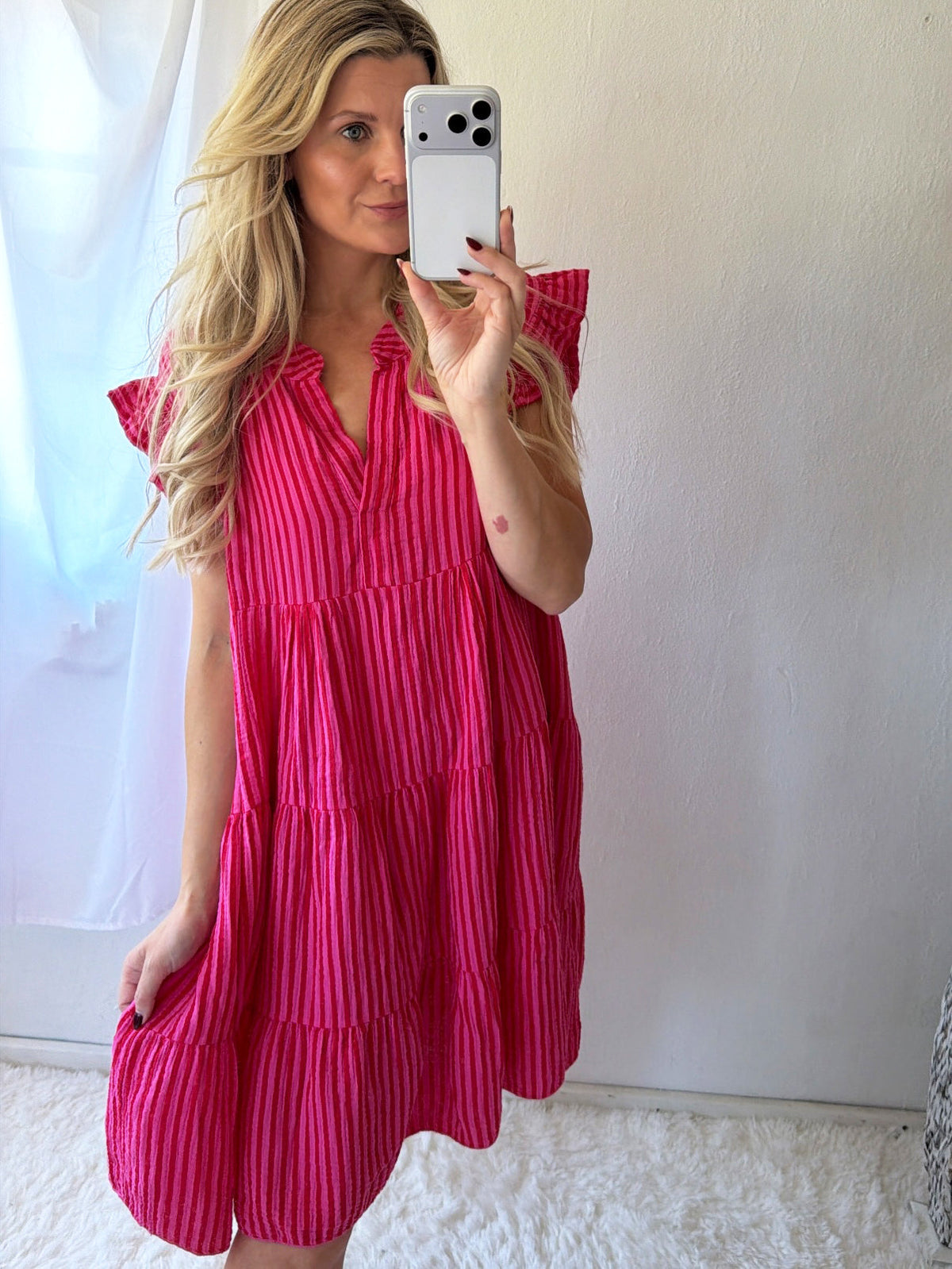 Vestido Mini Rayas Paloma
