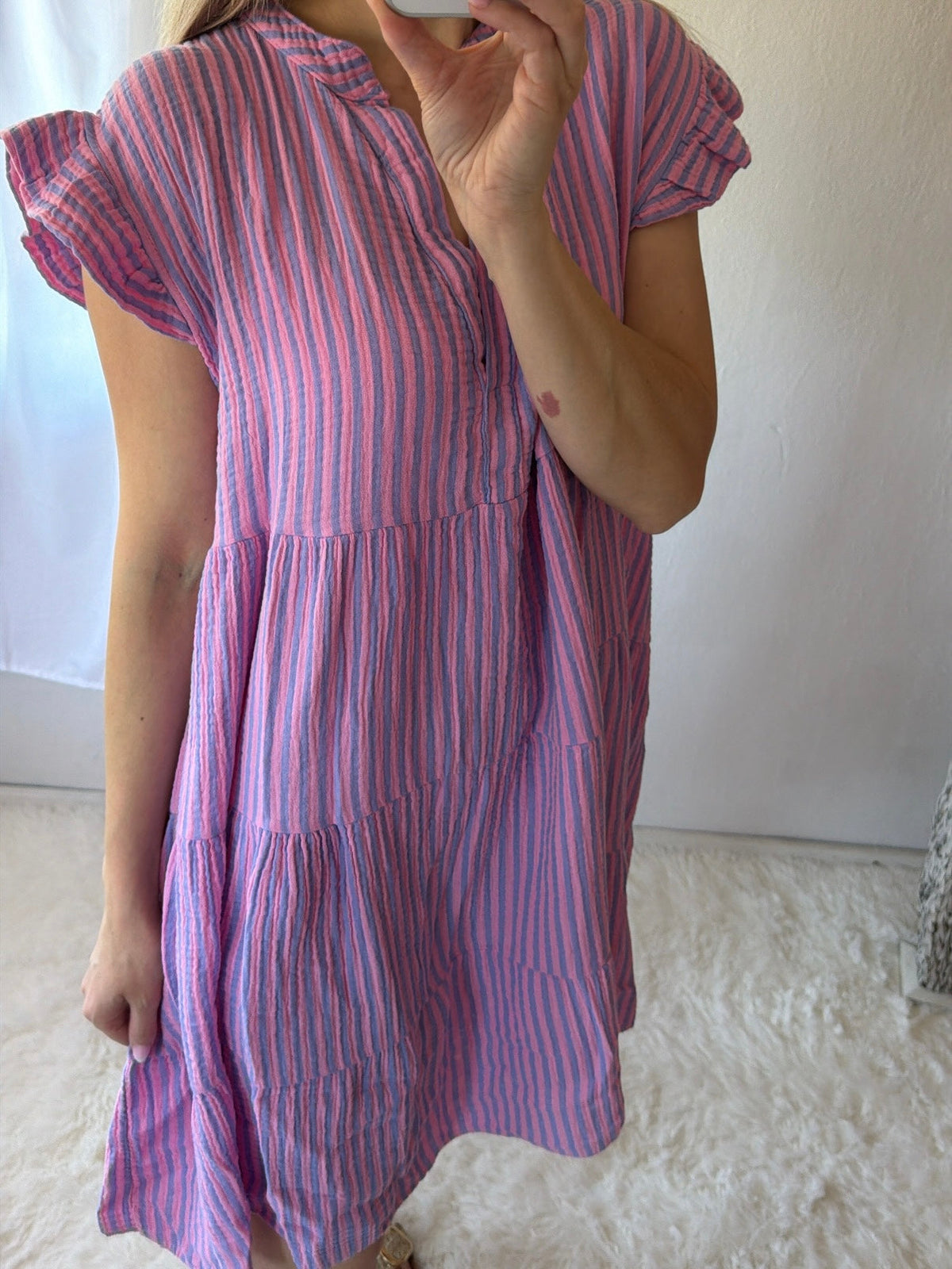 Vestido Mini Rayas Elvira