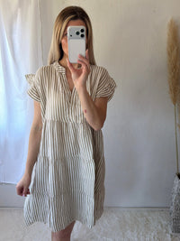 Vestido Mini Rayas Alma