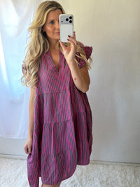 Vestido Mini Rayas Amaia