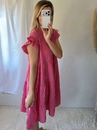 Vestido Mini Rayas Amaia
