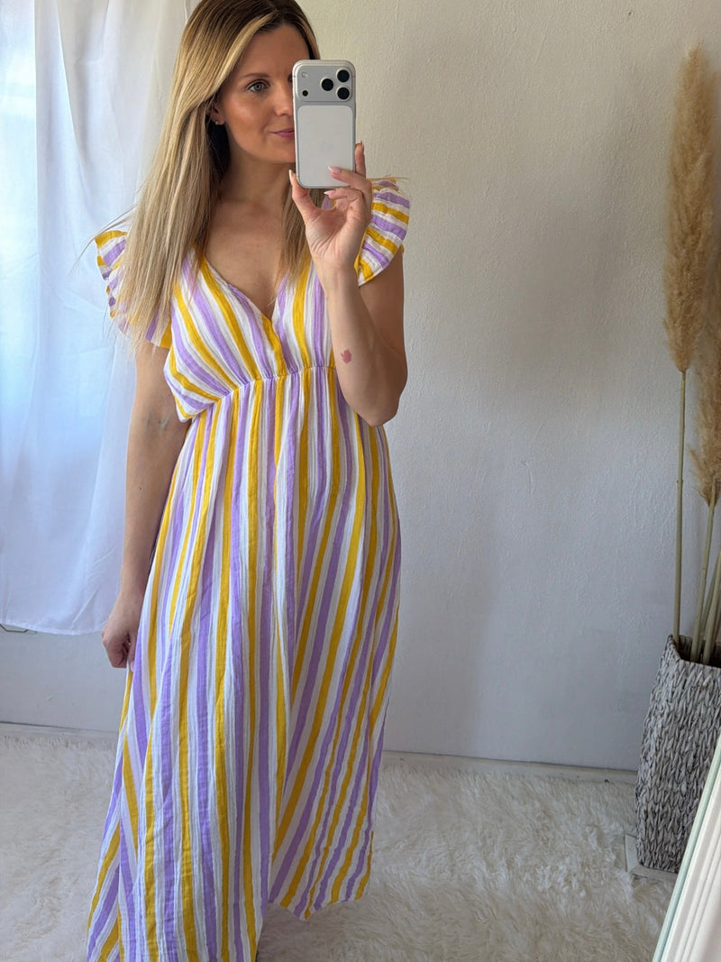 Vestido Maxi Rayas Patricia