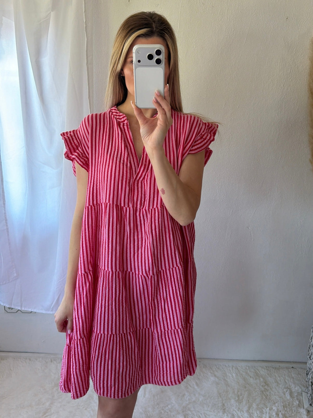Vestido Mini Rayas Amaia