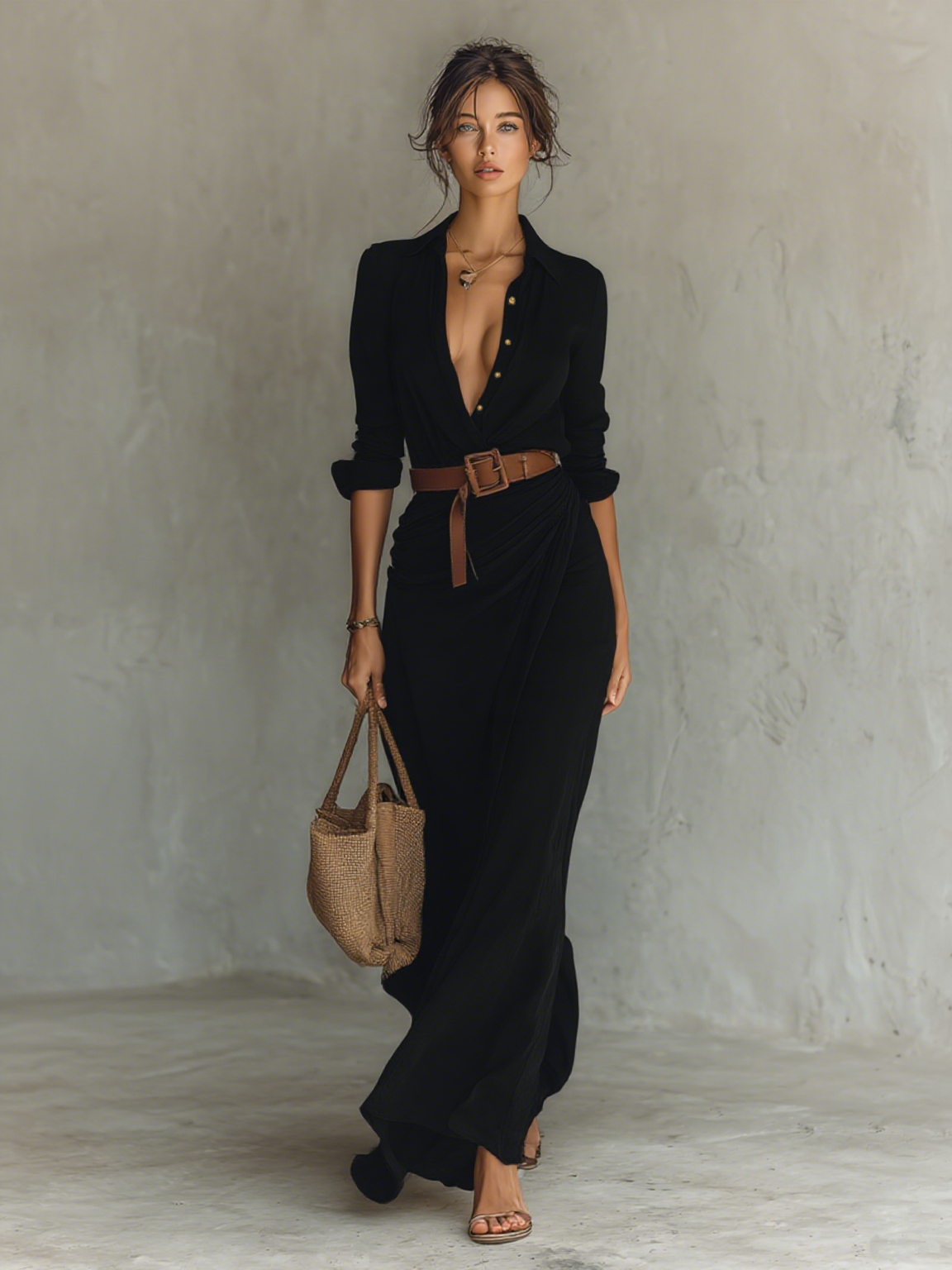 Vestido Maxi Elegante Hana