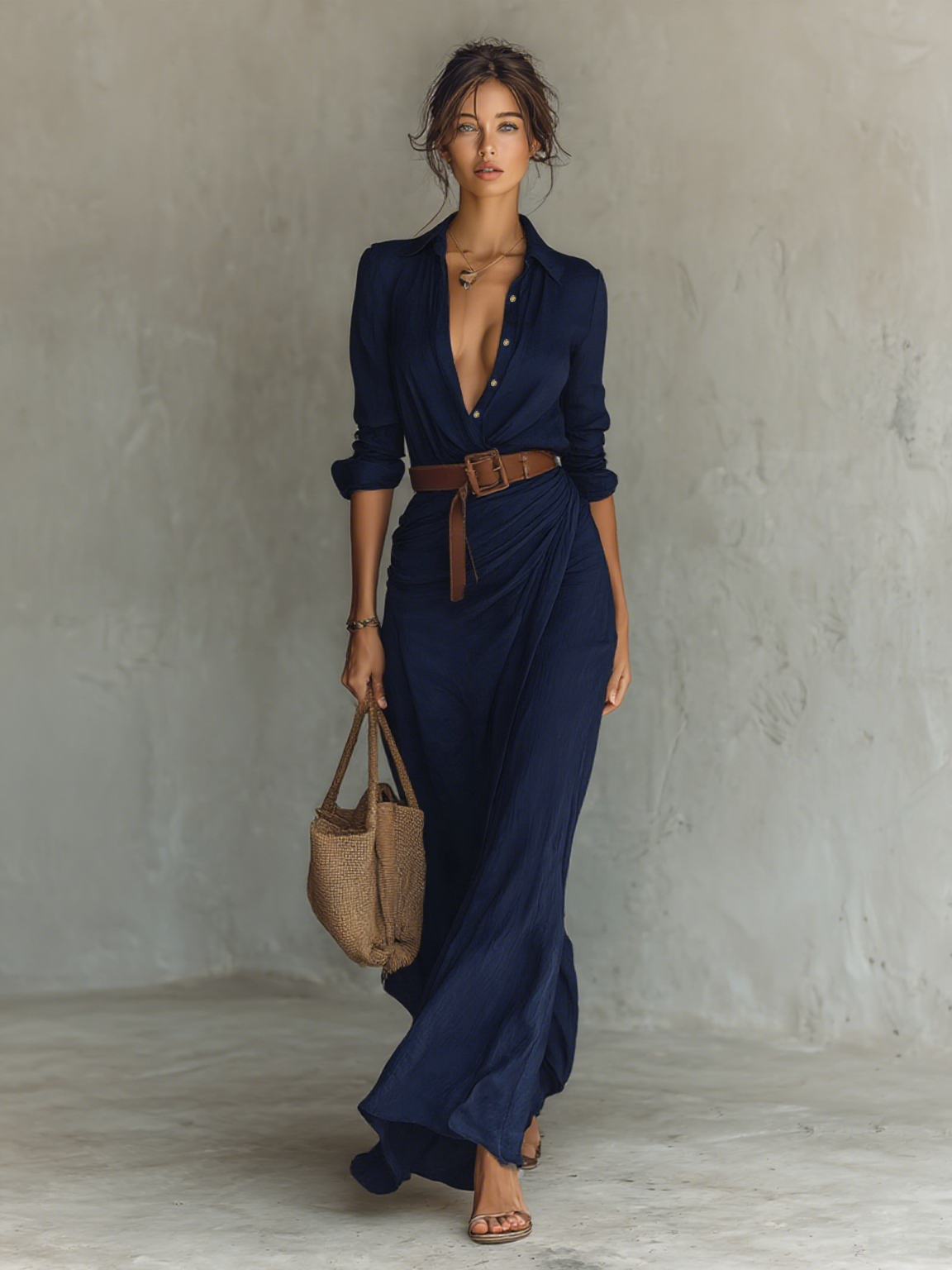 Vestido Maxi Elegante Hana