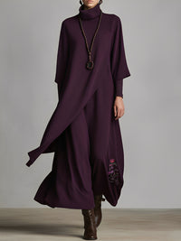 Vestido Maxi de Cuello Alto Mireia