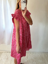 Vestido Mini Animal Print Julia