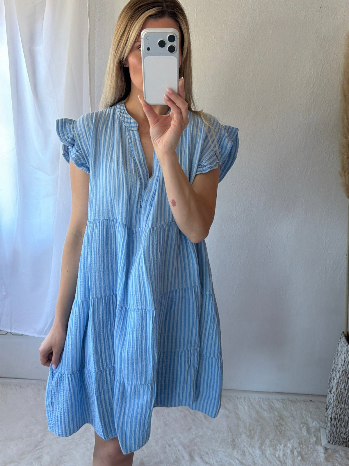 Vestido Mini Rayas Regina