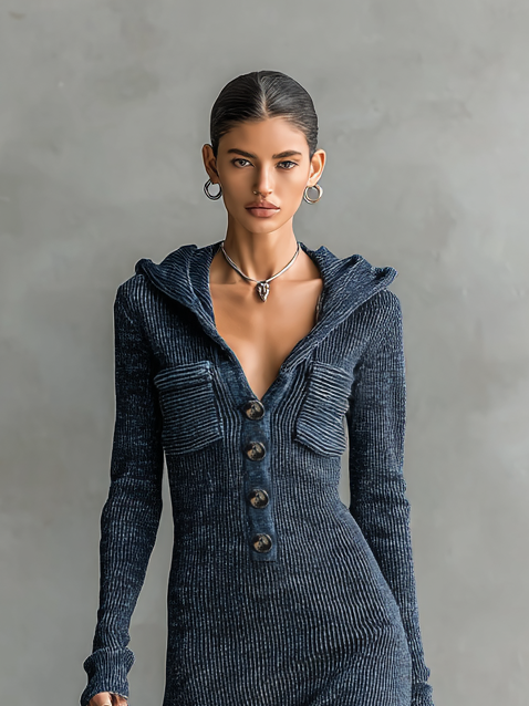 Vestido Maxi de Punto Lea