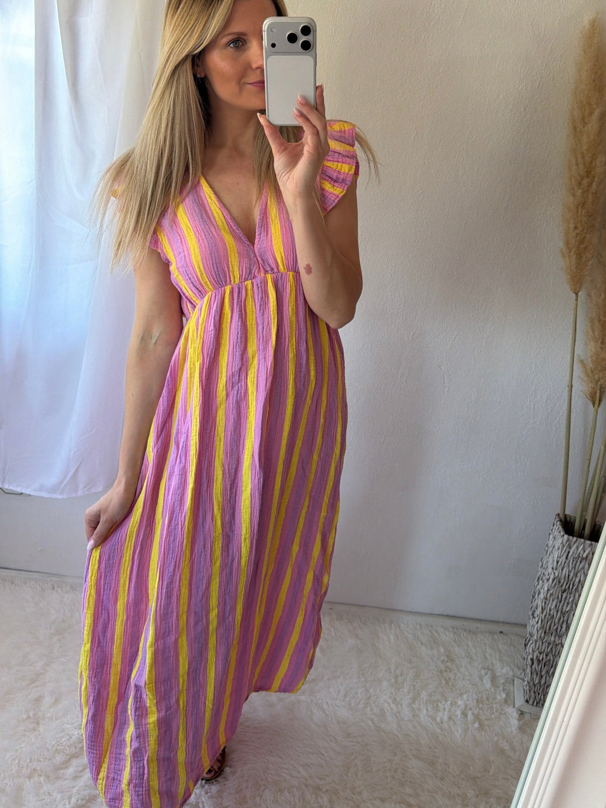 Vestido Maxi Rayas Andrea