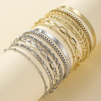 Set de 5 Pulseras Elegantes