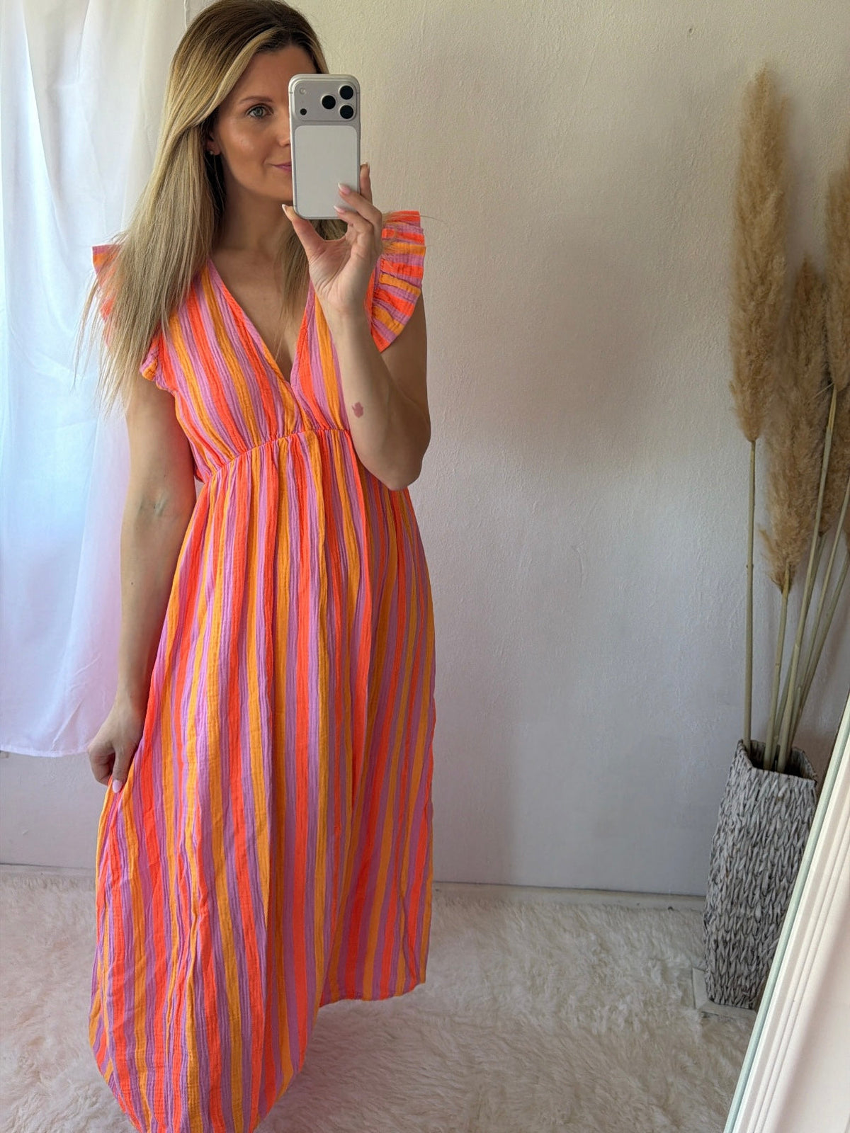 Vestido Maxi Rayas Ursula