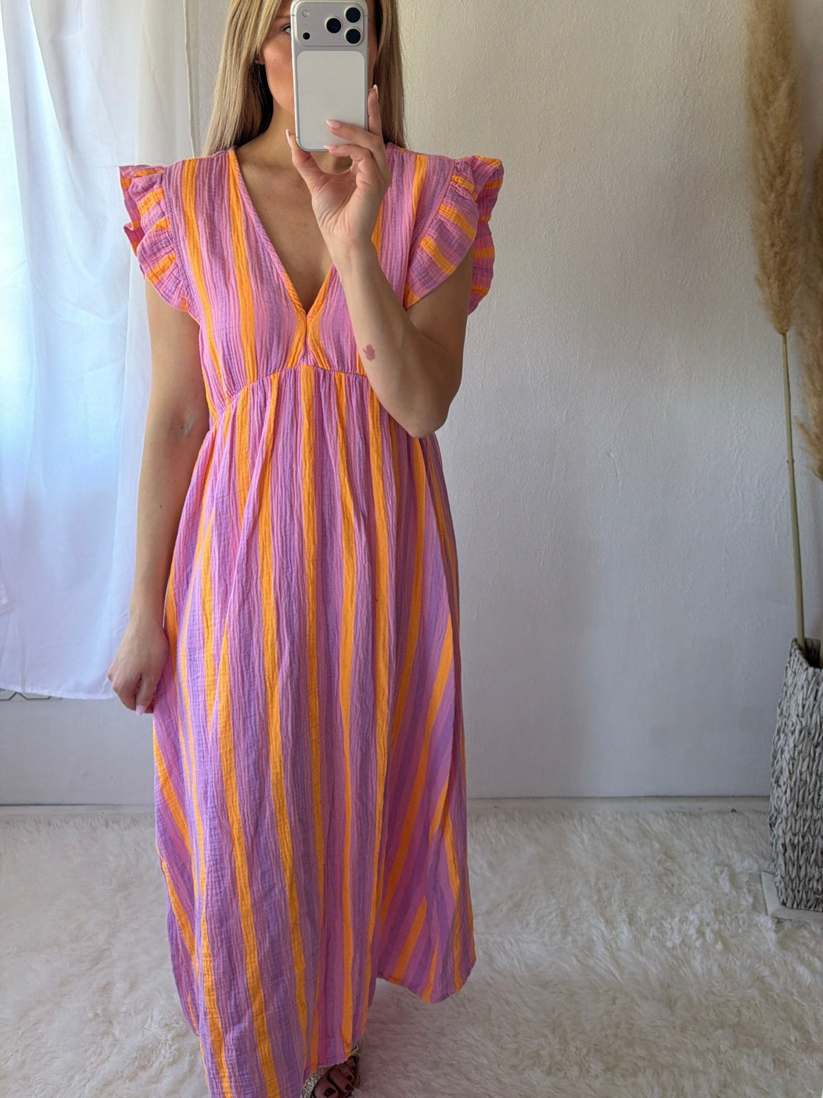 Vestido Maxi Rayas Gabriela