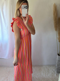 Vestido Maxi Rayas Ursula